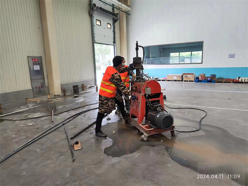 上虞厂房地面下沉塌陷注浆加固施工